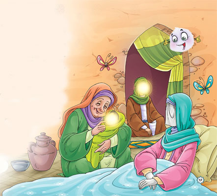 با قاصدك: داستانهای امام زمان (عج) از تولد تا امامت - قصه کودکانه ایپابفا